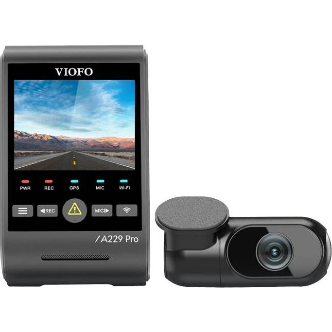 Viofo A229 Pro 4K+2K Bilkamera, Sort