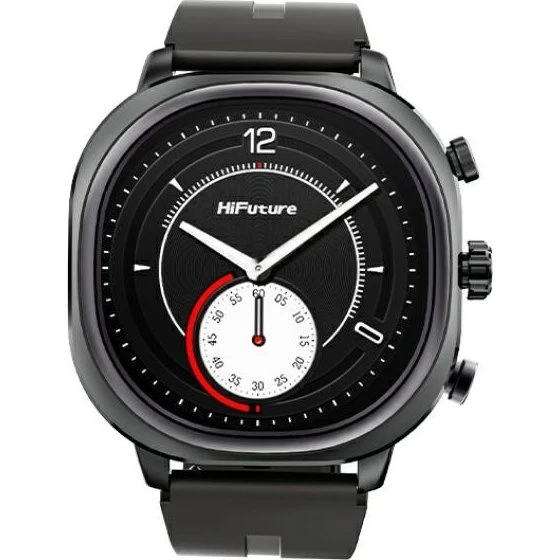 HiFuture FutureFit AIX Lite Smartwatch, Sort, 1,43" AMOLED, 100+ Sportstilstande