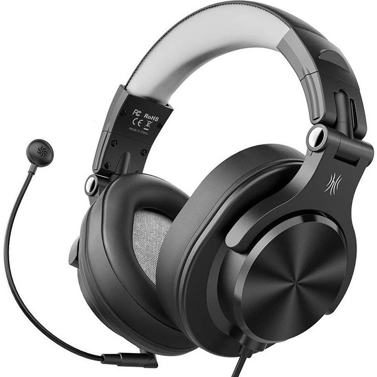 OneOdio A71D Sort Gaming Headset med Aftagelig Mikrofon
