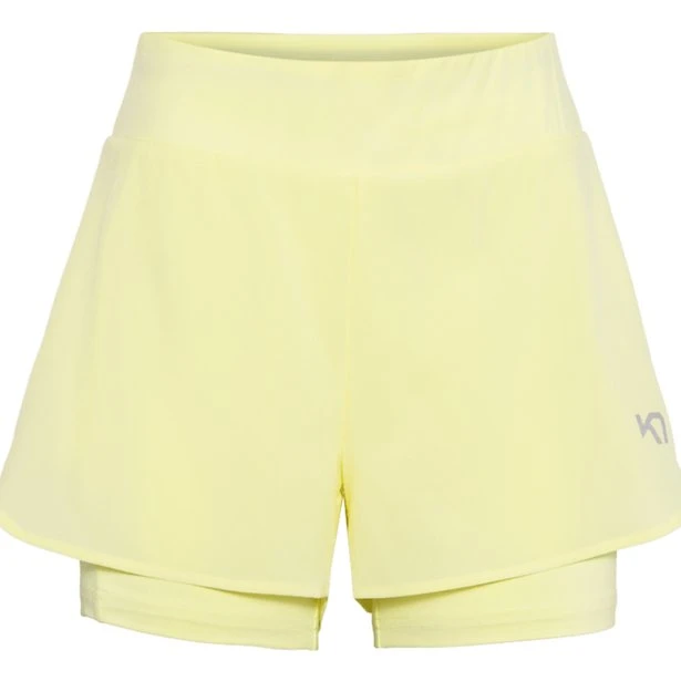 Kari Traa Mija Træningsshorts Gul Dame XS
