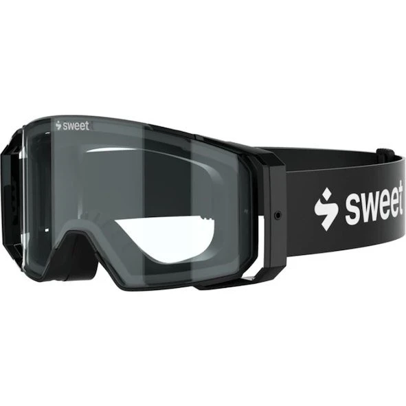 Sweet Protection Deckard MTB Cykelbriller, Klar/Matte Crystal Black/Black