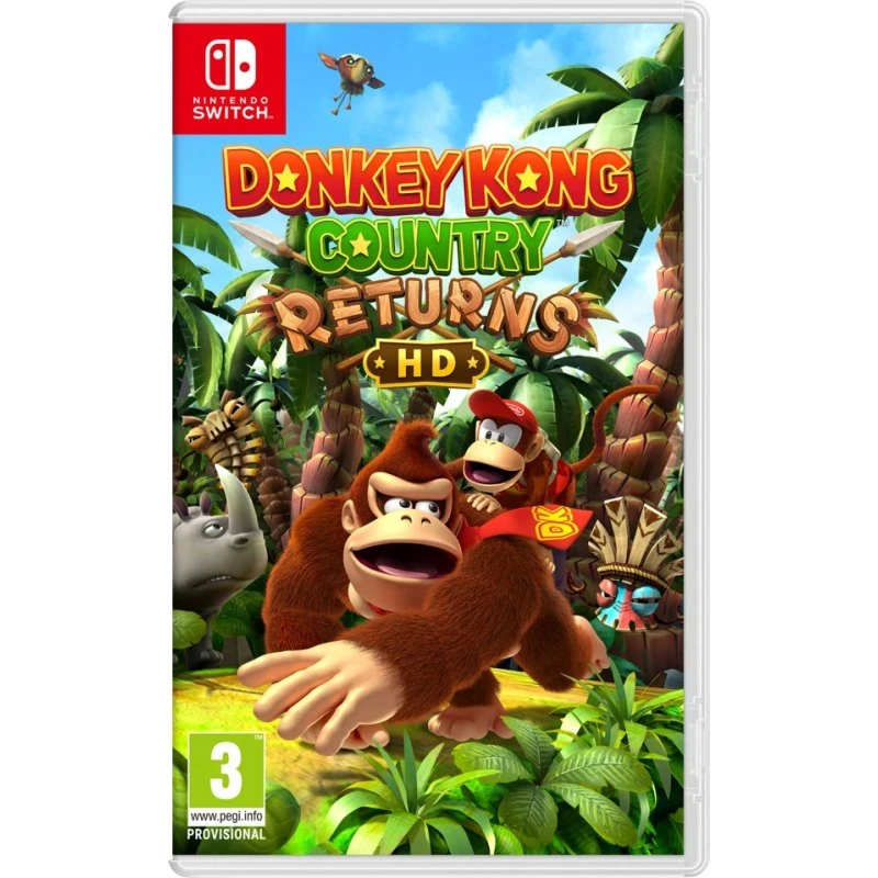 Donkey Kong Country Returns HD – Nintendo Switch Spil