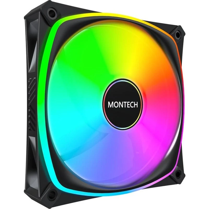 Montech AX120 Pro 120 mm 3-pak sort