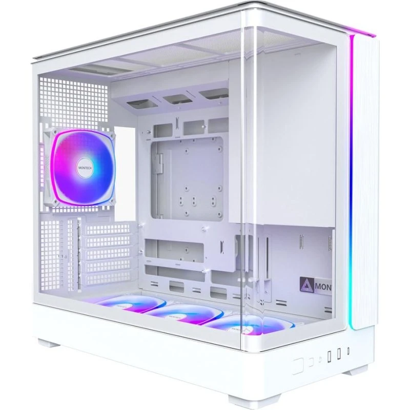 Montech King 15 Pro White - Mini Tower med RGB
