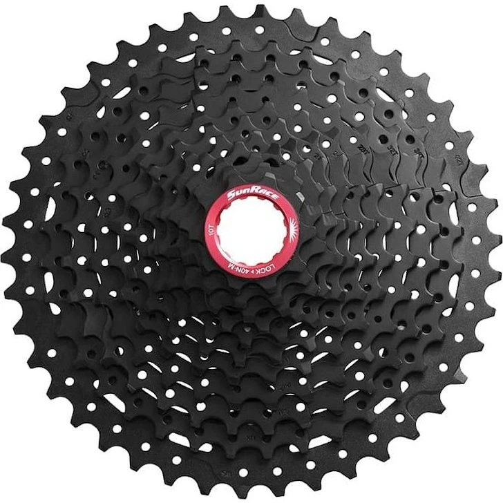 Sunrace CSMX9X 11-Speed XD Kassette 10-42T, Sort