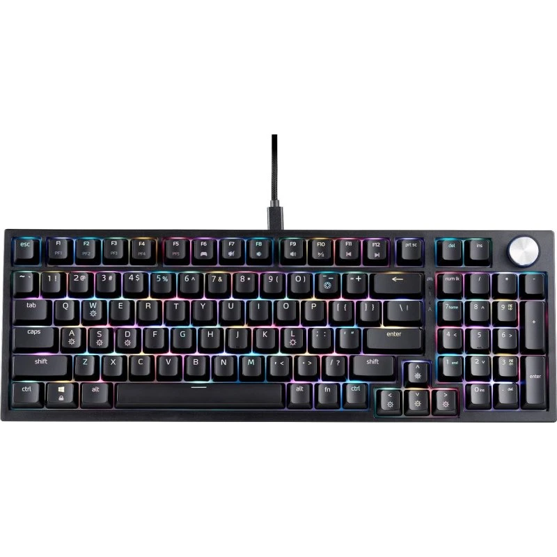 ADATA XPG Sorcerer mekanisk gaming-tastatur, 96%, RGB, sort