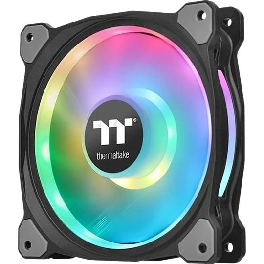 Thermaltake Riing Duo 14 RGB 3-pack 140 mm Sort