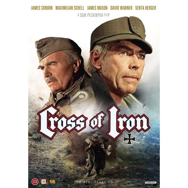 Cross of Iron - DVD - Krigsdrama med James Coburn