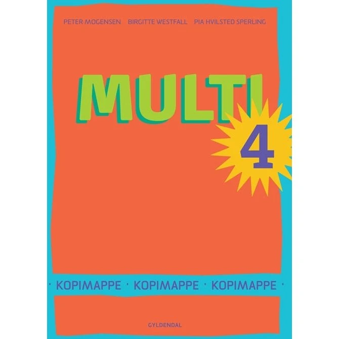 MULTI 4 Kopimappe - Sort/hvid, 174 sider