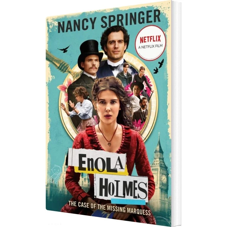 Enola Holmes: Det Mysterium om den Forsvundne Markiis - Nancy Springer