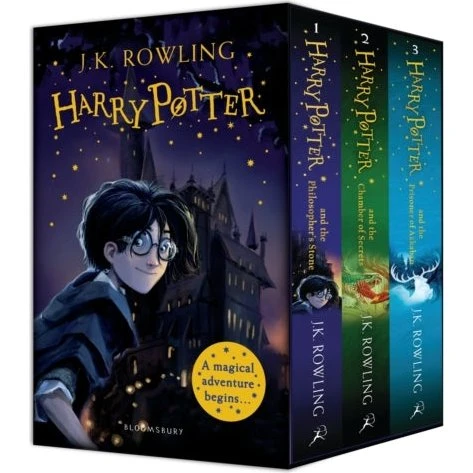 Harry Potter 1-3 Box Set: En Magisk Eventyrstarter