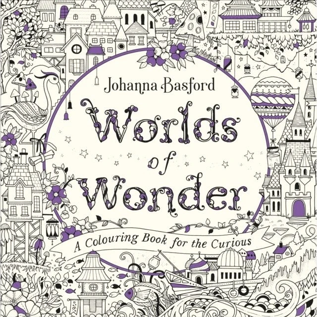 Johanna Basford: Worlds of Wonder - Farvebog for de nysgerrige