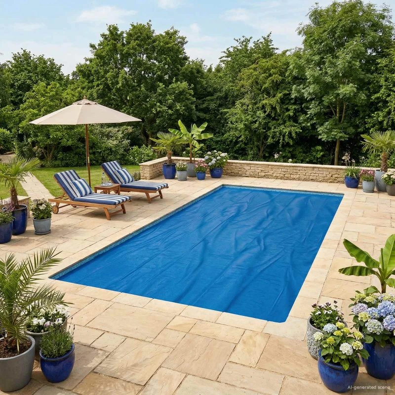 vidaXL Solar Pool Cover Ekstra Tung 800x500 cm 400 μm