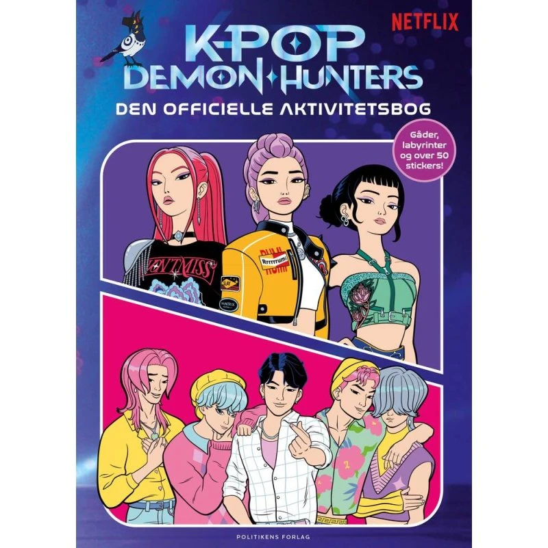 Kpop Demon Hunters: Den officielle aktivitetsbog – Pocketbog