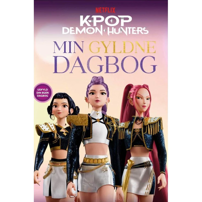 Kpop Demon Hunters: Min gyldne dagbog - Hardback