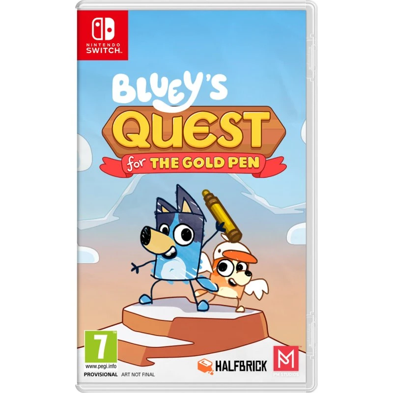 Bluey's Quest for the Gold Pen - Nintendo Switch
