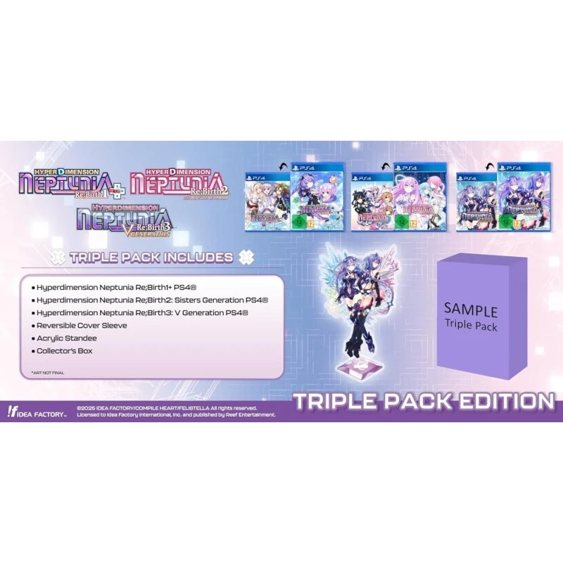 Hyperdimension Neptunia Re;Birth 1-3 Triple Pack - PS4