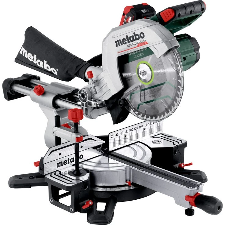 Metabo KGS 18 LTX BL 18V 25,4 cm, 2x8,0Ah Batterier