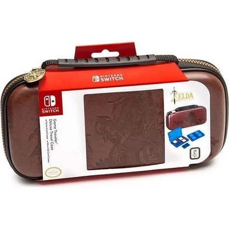 Nintendo Switch Deluxe Zelda Rejsetaske Brun