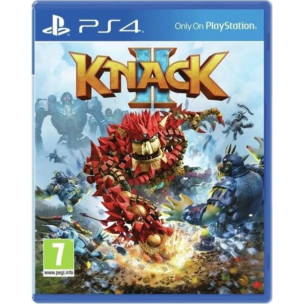 Knack 2 PS4 – Actionplatformspil med størrelsesændring