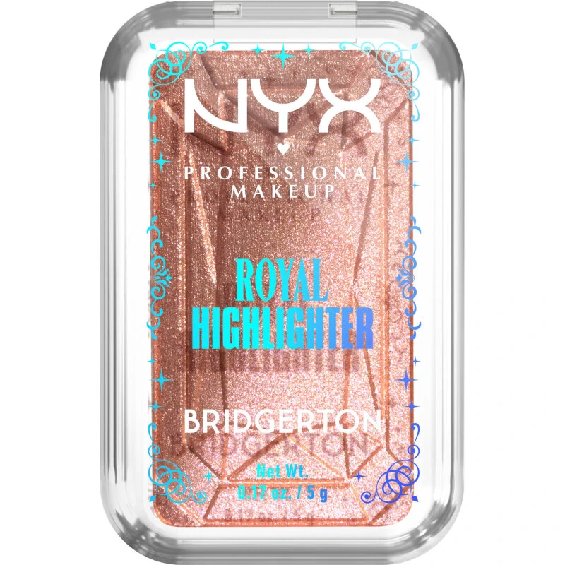 NYX Bridgerton Royal Highlighter 1 Iridescent Peach 5 g