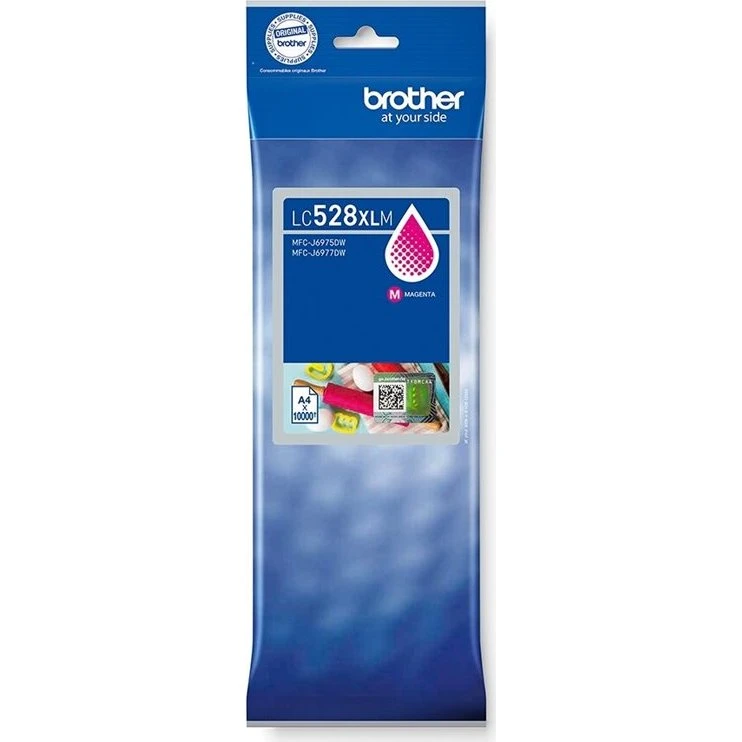 Brother LC528XLM Magenta Højtydende Blækpatron