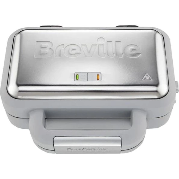 Breville DuraCeramic VST072X Vaffeljern, 850W, Sølv