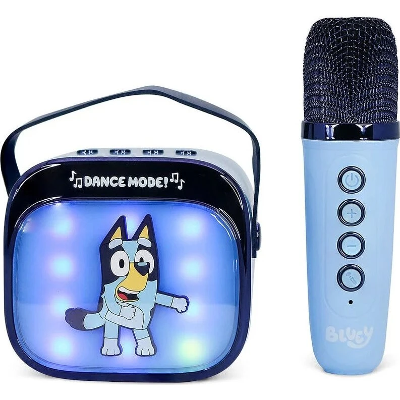 OTL Bluey Light-Up Wireless Karaoke Speaker & Mikrofon