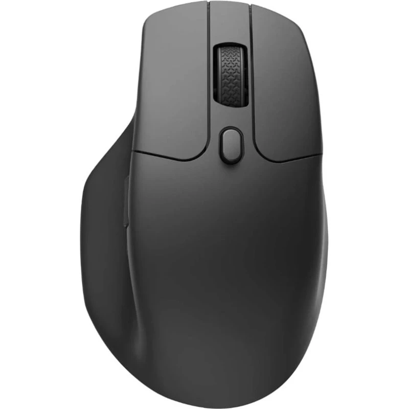 Keychron M6 Silent - Ergonomisk Trådløs Optisk Mus, Sort