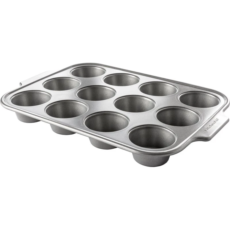 KitchenAid Muffinform 12 stk. Silver