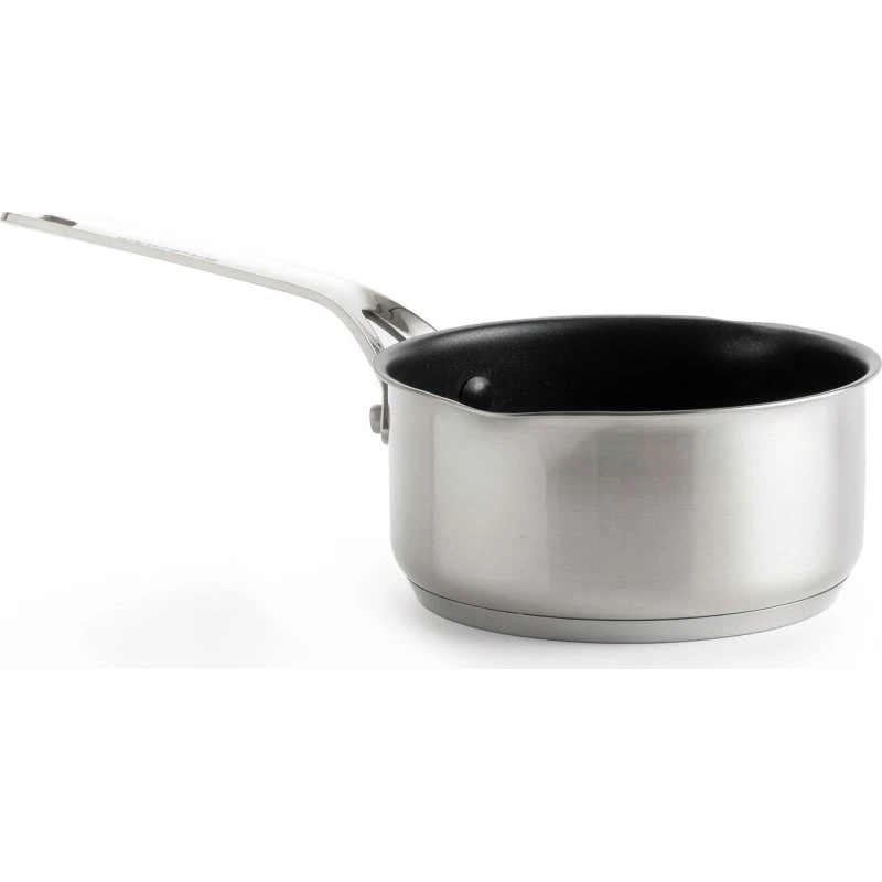 KitchenAid 16 cm Kasserolle i Rustfrit Stål med Hærdet Glaslåg