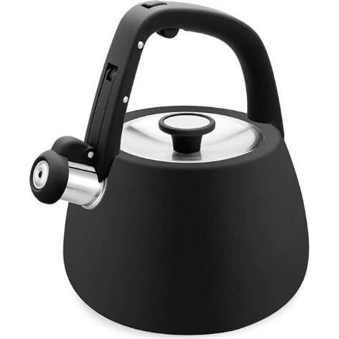 Maestro MR-1318-BLACK 2,5 L fløjtekedel sort/sølv