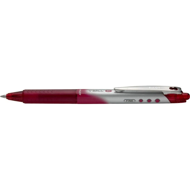 Pilot V-Ball RT 0,7 mm Rød Rollerpen
