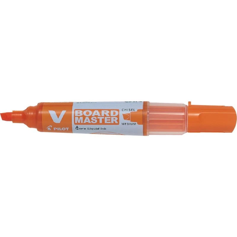 Pilot BG V Whiteboardmarker, Orange, Skrå Spids