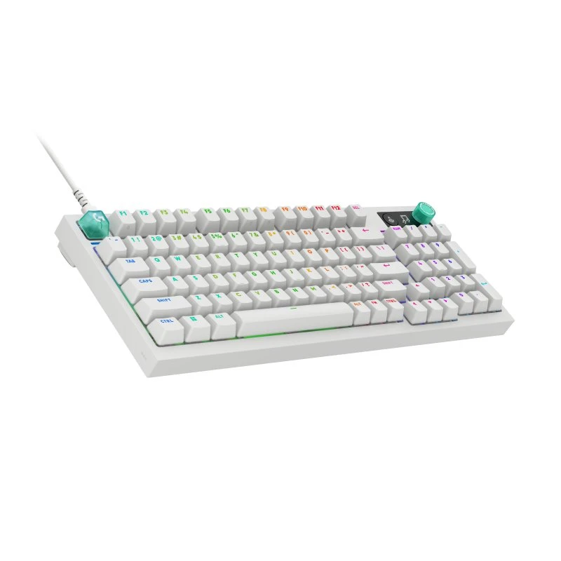 Logitech G316 X 98 Mekanisk Gamingtastatur - Hvid - Nordisk