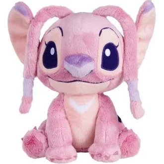 Disney Stitch Angel Bamse 25 cm Rosa