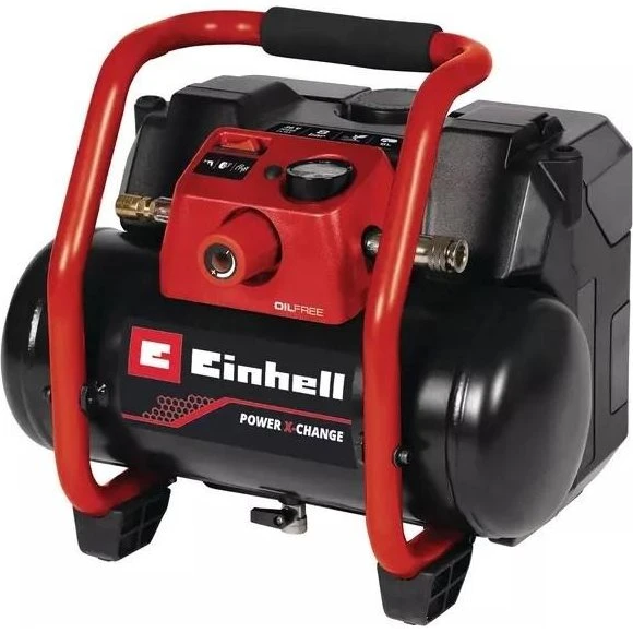 Einhell TE-AC 36/150 Li OF-Solo 36 V batterikompressor, 150 l/min, sort/rød
