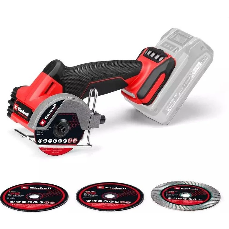 Einhell 4432000 18V Vinkelsliber 7,6 cm, 20.000 o/min