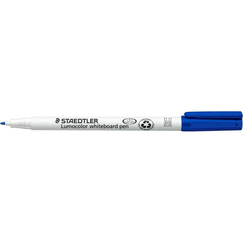 Staedtler Lumocolor WB-marker 1,0mm blå, 10 stk