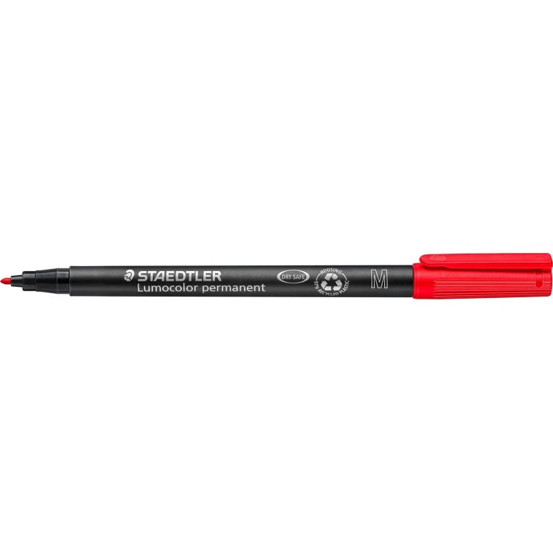 STAEDTLER Lumocolor 317 M rød 1,0 mm