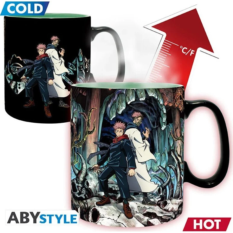 ABYstyle ABYMUGA511 Jujutsu Kaisen Itadori & Sukuna 460ml Keramisk Krus
