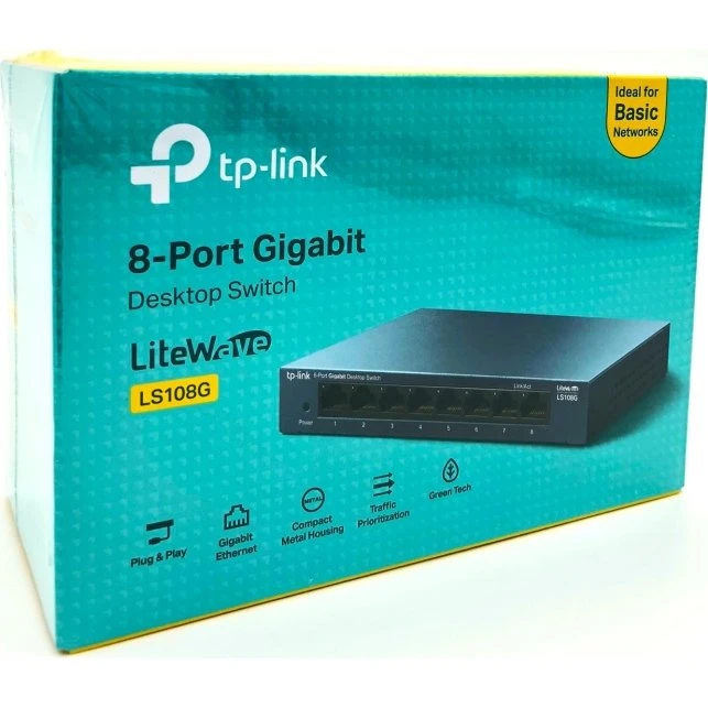TP-Link LiteWave LS108G 8-port Gigabit Switch