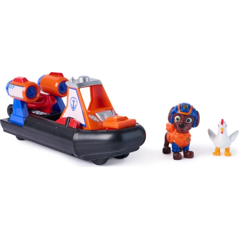 Paw Patrol Search & Rescue-køretøj med Zuma-figur, 15 cm, orange