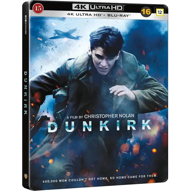 Dunkirk (4K UHD + 2 Blu-ray) - Limited Steelbook