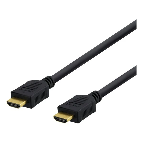 DELTACO High-Speed Premium HDMI-kabel 1,5 m, 4K UHD, sort