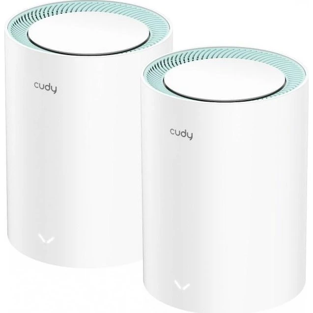 Cudy M1300 Mesh WiFi 2-pak, Hvid