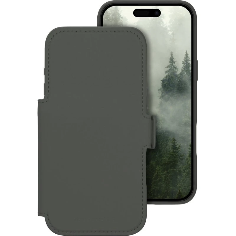 dbramante1928 Lynge 2-i-1 Wallet Cover for iPhone 17 Pro Max (Forest Shadow)