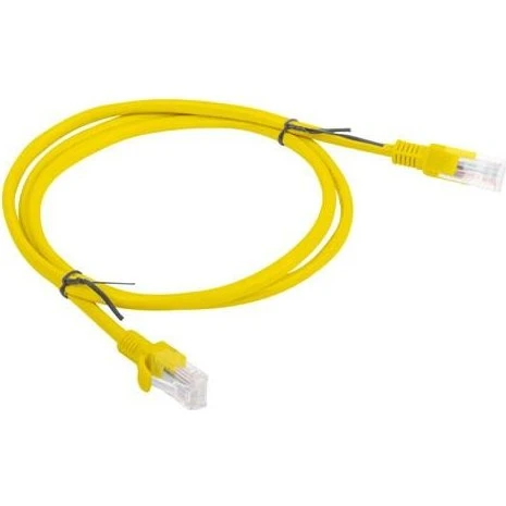 Lanberg Cat 5e Patchkabel 1 m Gul RAL 1016