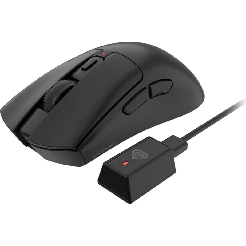 Genesis Zircon 880 Pro 8K Trådløs Gamingmus, Sort, 30.000 DPI