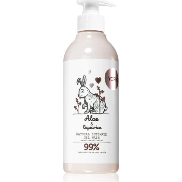 Yope Aloe & Lakrids Intimhygiejnegel 300 ml